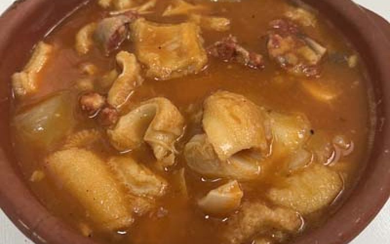 Callos con chorizo