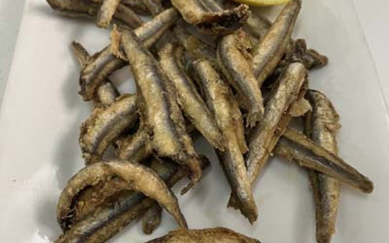Anchoas fritas