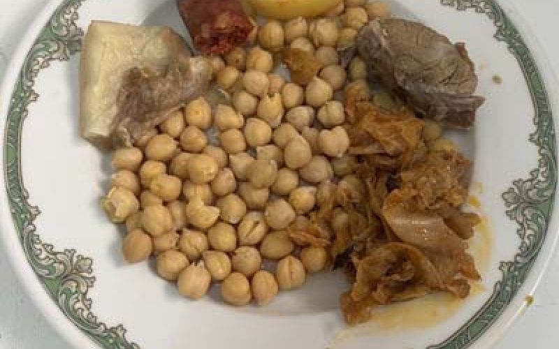 Cocido con garbanzos